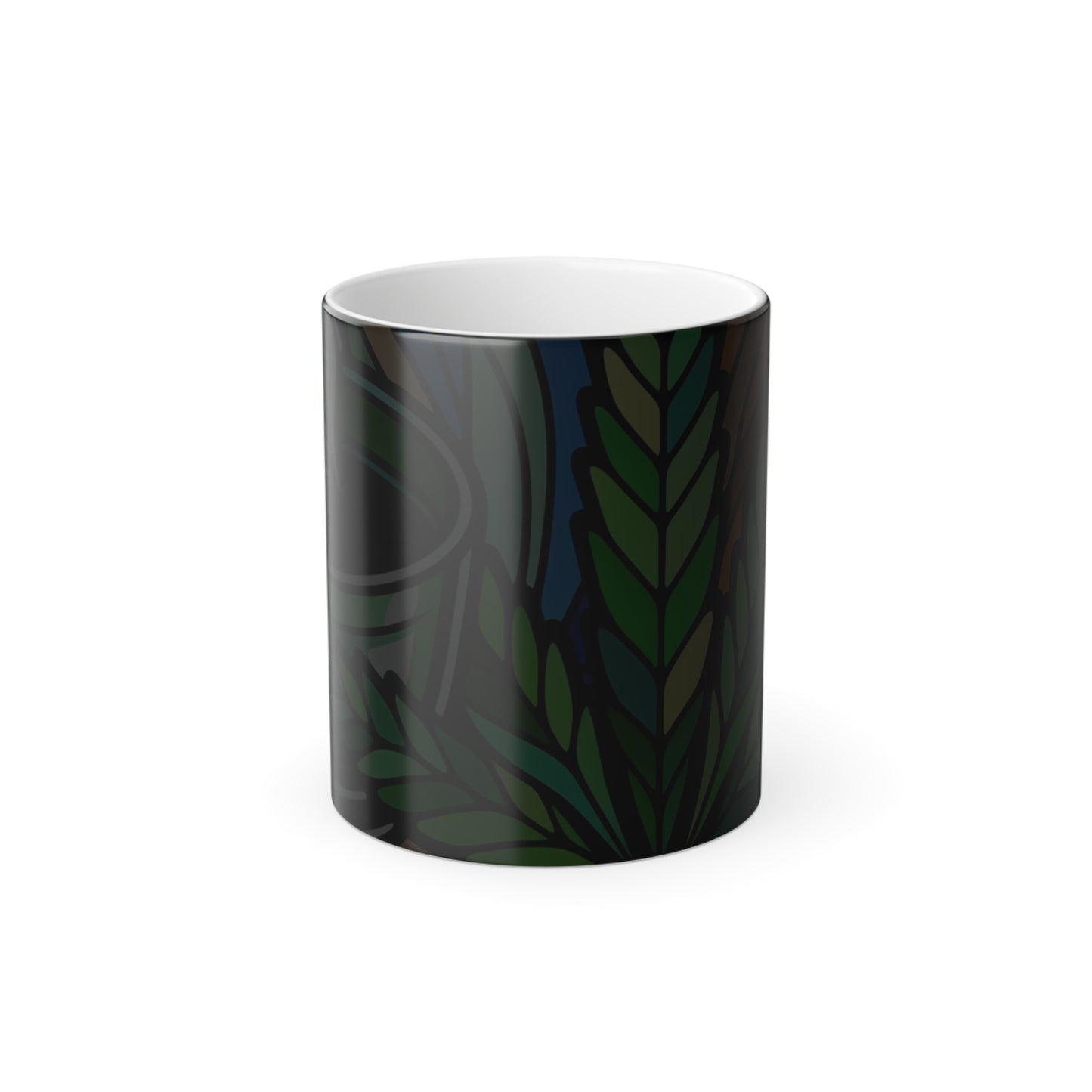 Color Morphing Wake And Bake Mug