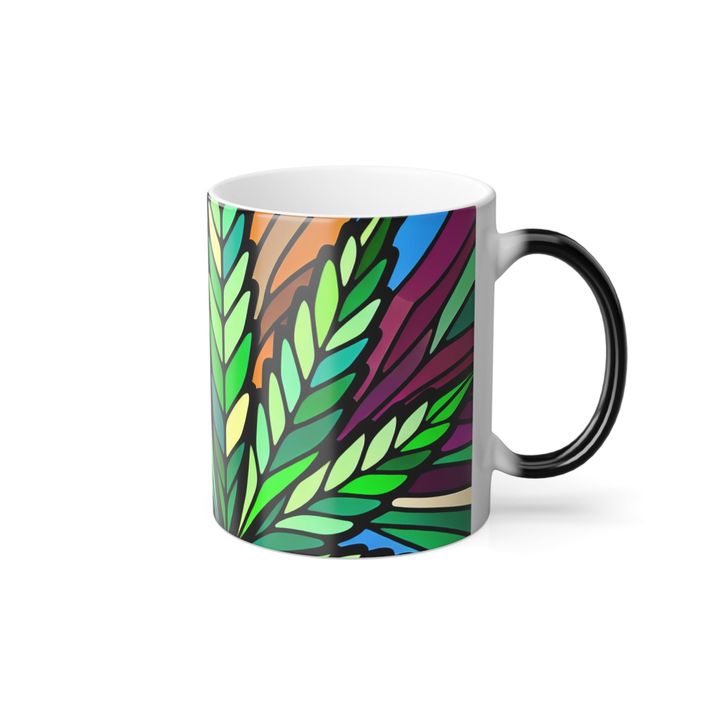 Color Morphing Wake And Bake Mug